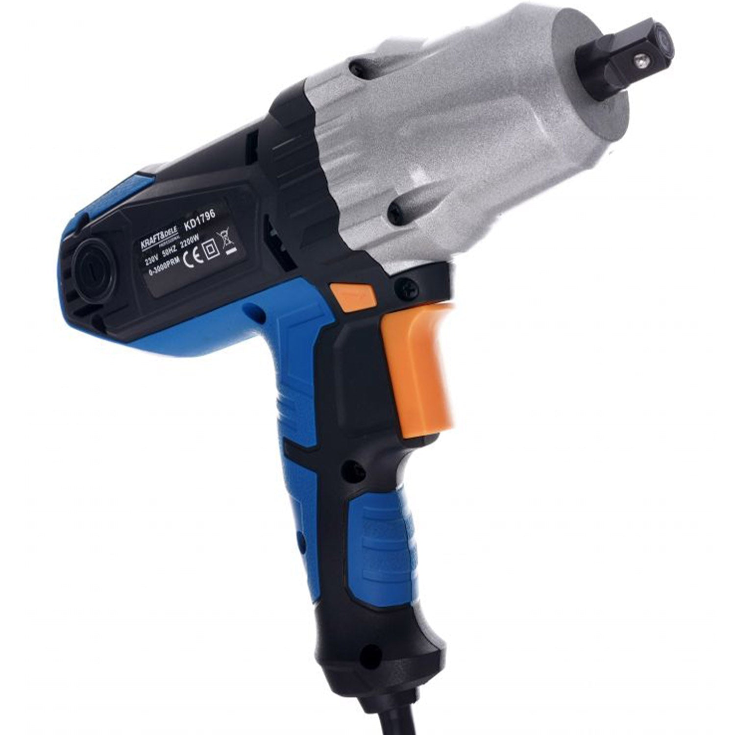 Masina electrica insurubat cu impact 2200W, 4 tubulare incluse, 3000 RPM, POLSKI K1796, Poza6