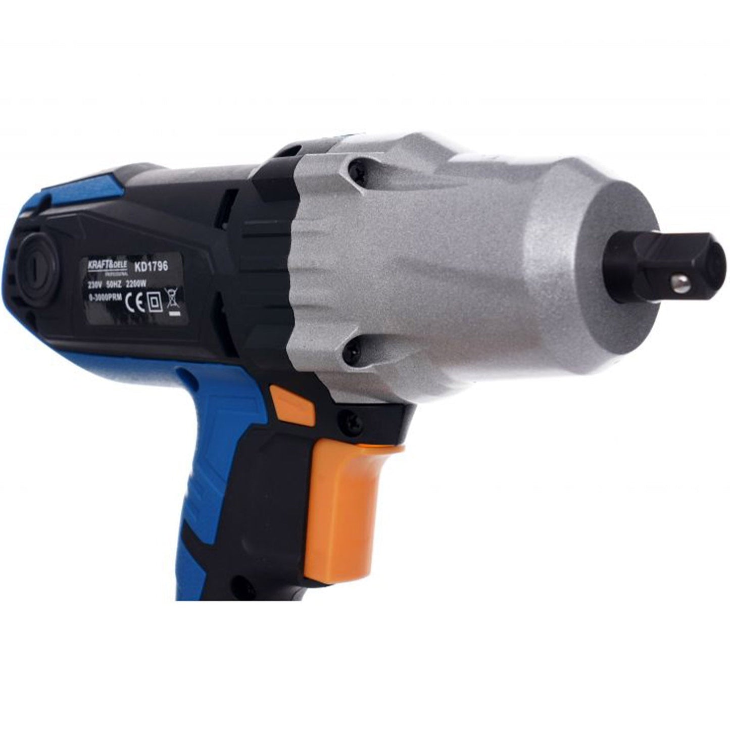 Masina electrica insurubat cu impact 2200W, 4 tubulare incluse, 3000 RPM, POLSKI K1796, Poza3