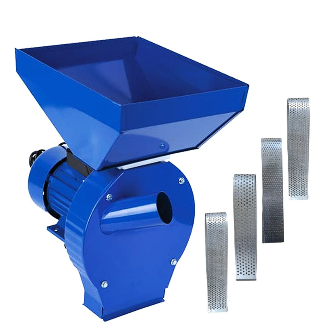 Black-is-Back-*PROMO* Moara cereale si stiuleti 2 in 1 Alpin Economic-D, 3kW, cu ciocanele pentru uruiala, + suport cu picioare