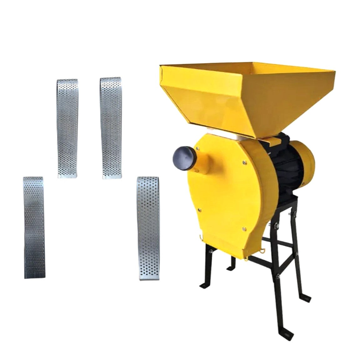 Moara Porumb si Cereale DORELL® ALEGE, cu ciocanele, 3.9KW, site 2-3-4-5 mm incluse + Suport