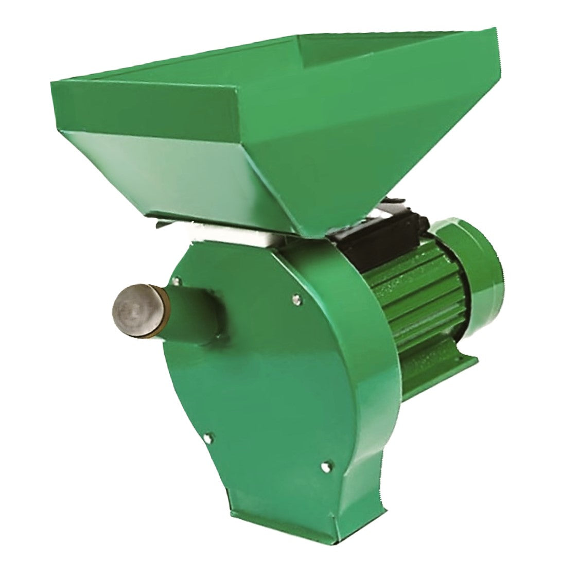 Moara E-FERMIERUL cereale+stiuleti, GREEN-D3000, malai si uruiala, motor electric monofazic 220V inclus