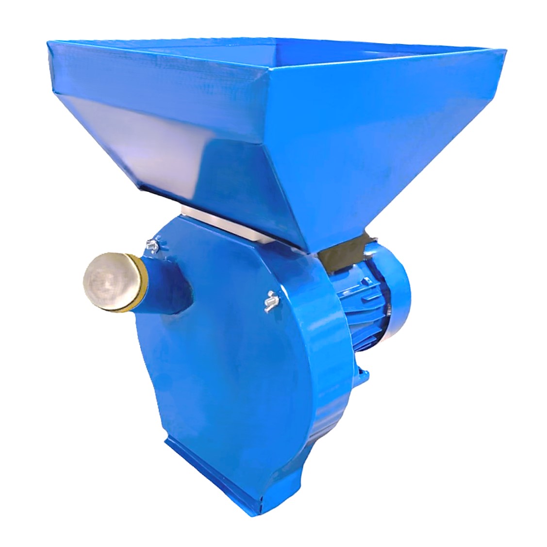 Moara cereale+stiuleti (2 in 1) WOLFSTAR, 3.9KW, cu ciocanele pentru uruiala si malai, motor electric monofazic, BLUE B-3900