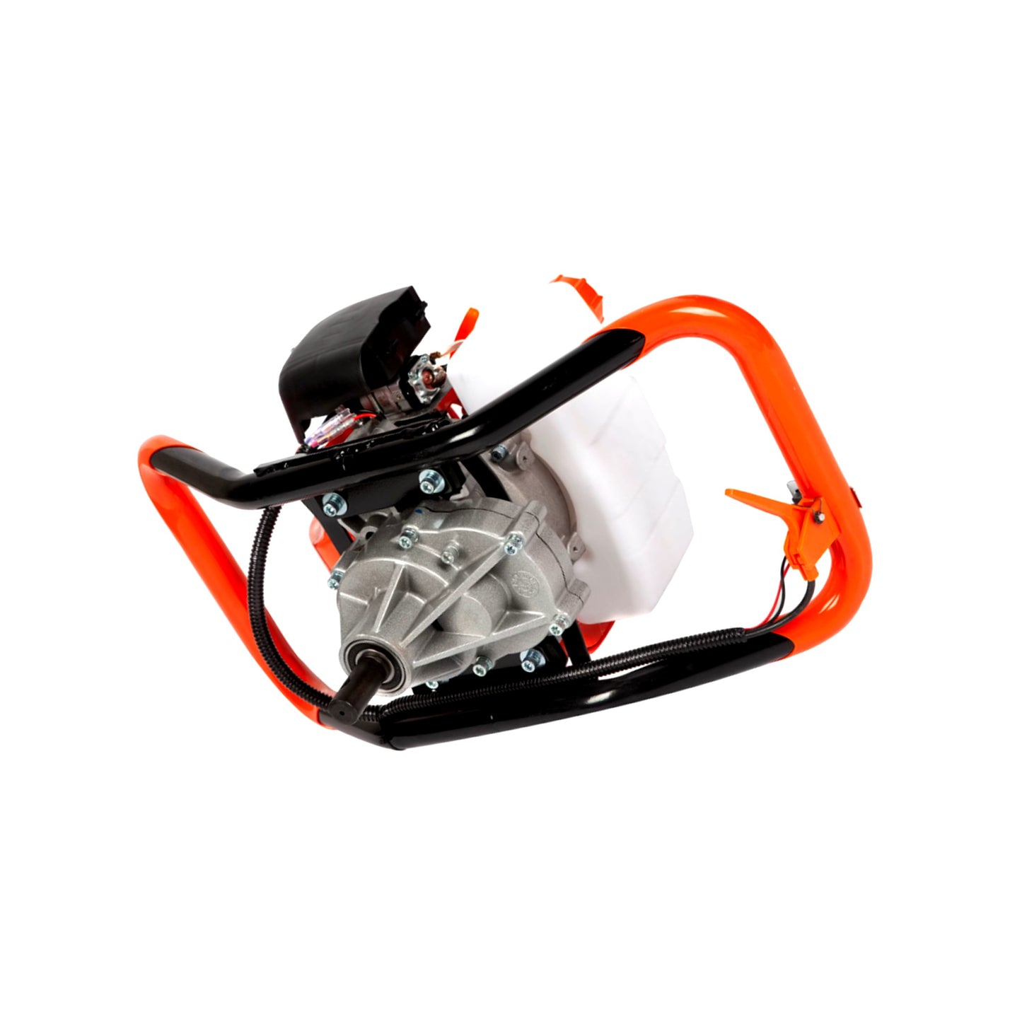Motoburghiu DEZMAN BLACK-RED-ED430 tip Foreza-Pamant 6CP, motor benzina 2 Timpi