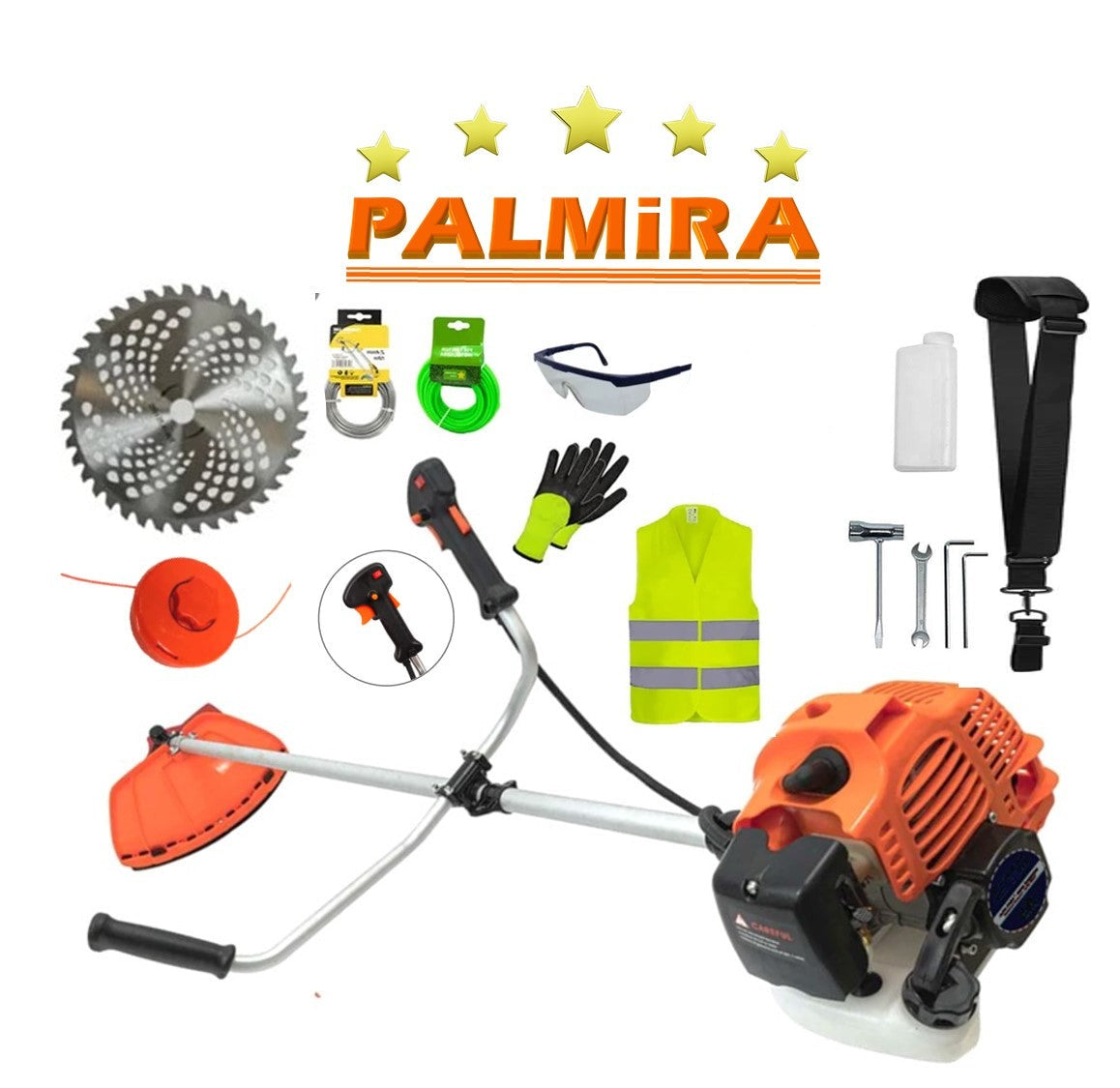 *PROMO* Motocoasa 6CP PALMiRA, 10.000RPM + Sistem Taiere