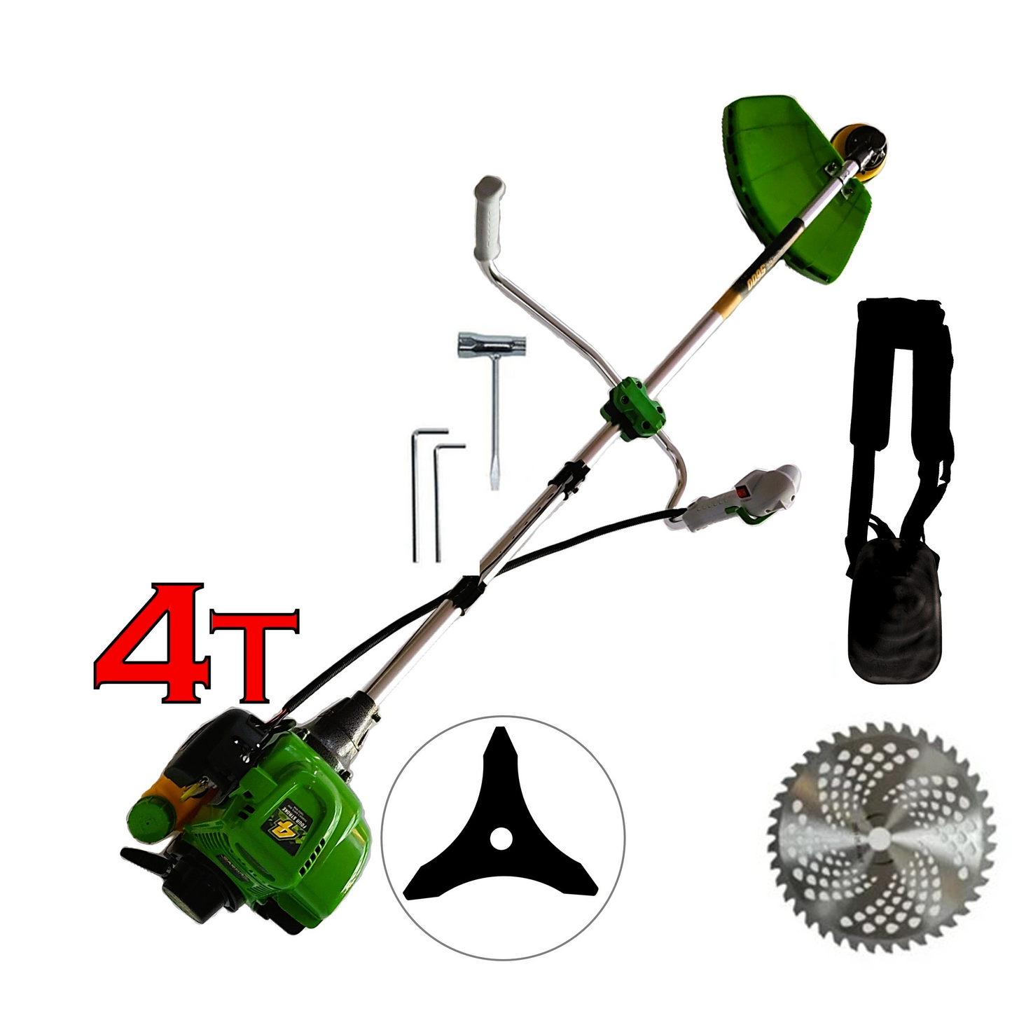 *PROMO* Motocoasa KRAFTSON 4T, Motor 4 Timpi, 6CP, Accesorii si Sistem Taiere Incluse