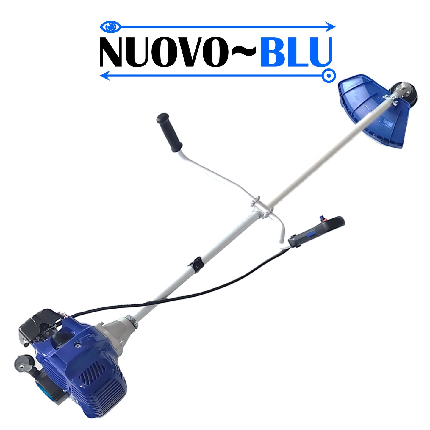 Cositoare pe benzina NUOVO-BLUe Fuel-Economy 3.4CP, Disc Stea, accesorii incluse