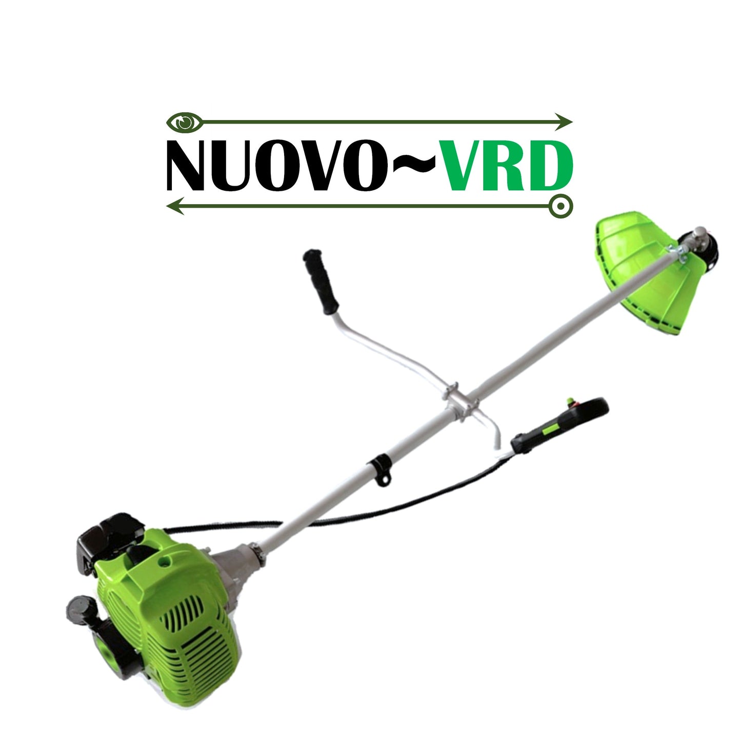 Motocoasa NUOVO-VRD Green Fuel-Efficient 3.4CP, Disc Vidia, Disc Stea, accesorii incluse