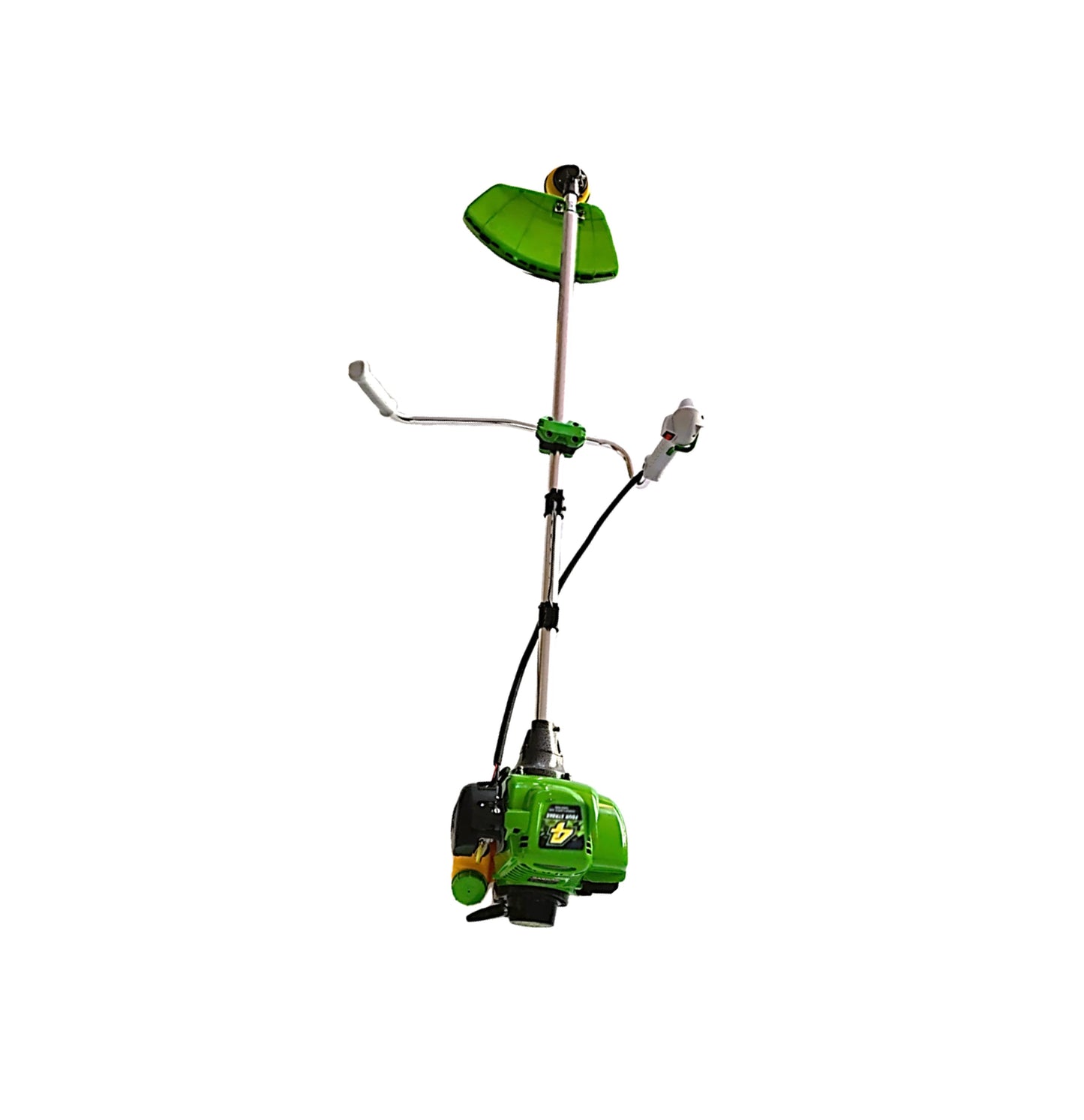 *BuzZ* Motocoasa WolfSTAR© 4 TiMPi, benzina, SPARK-GREEN 6CP, baie ulei separata, + sistem taiere