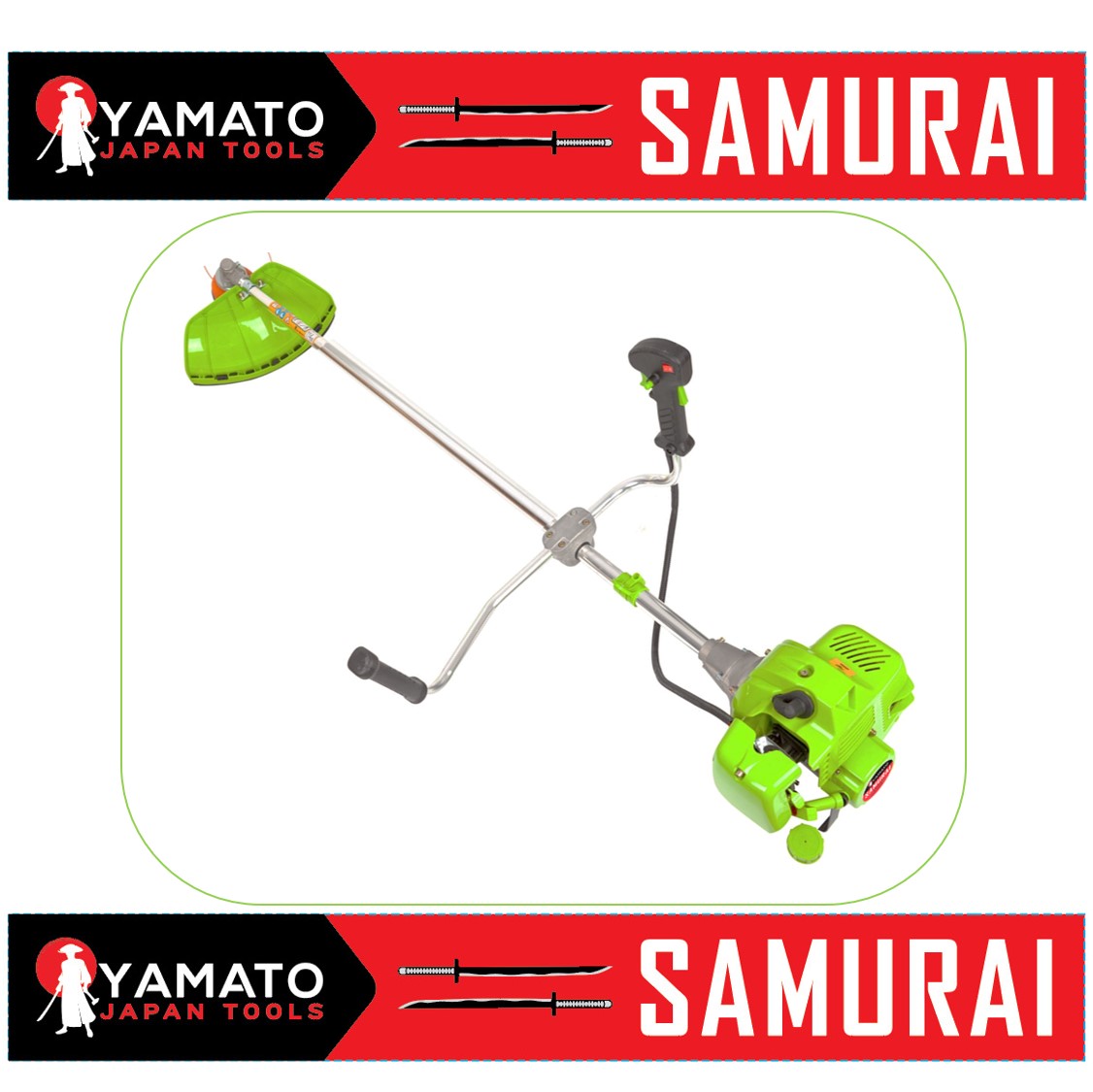 *BuzZ* Motocoasa YAMATO SAMURAi 6.57CP, 9000Rpm, 3 x Discuri Vidia si accesorii incluse