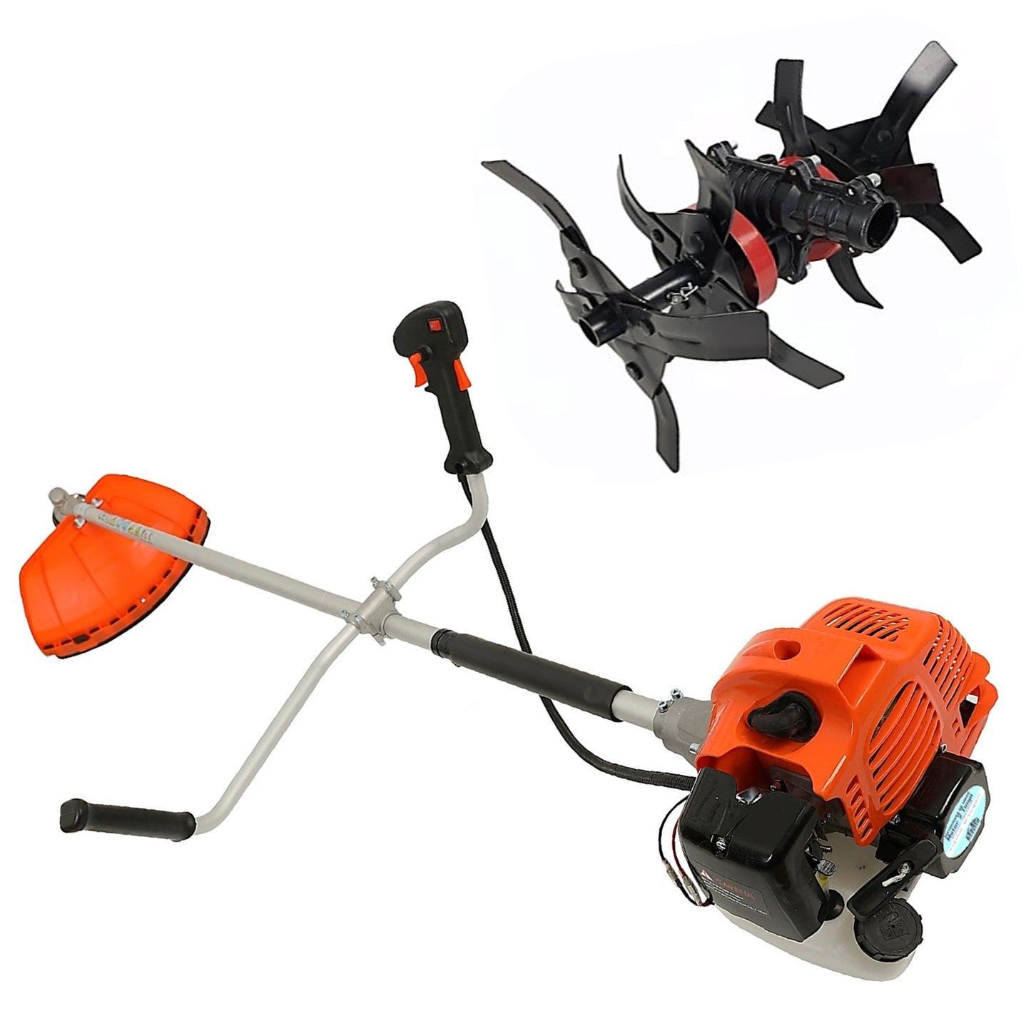 Set Motocoasa Alpin Profi BC430N, 6cp, 11.000Rpm + Cultivator + Accesorii