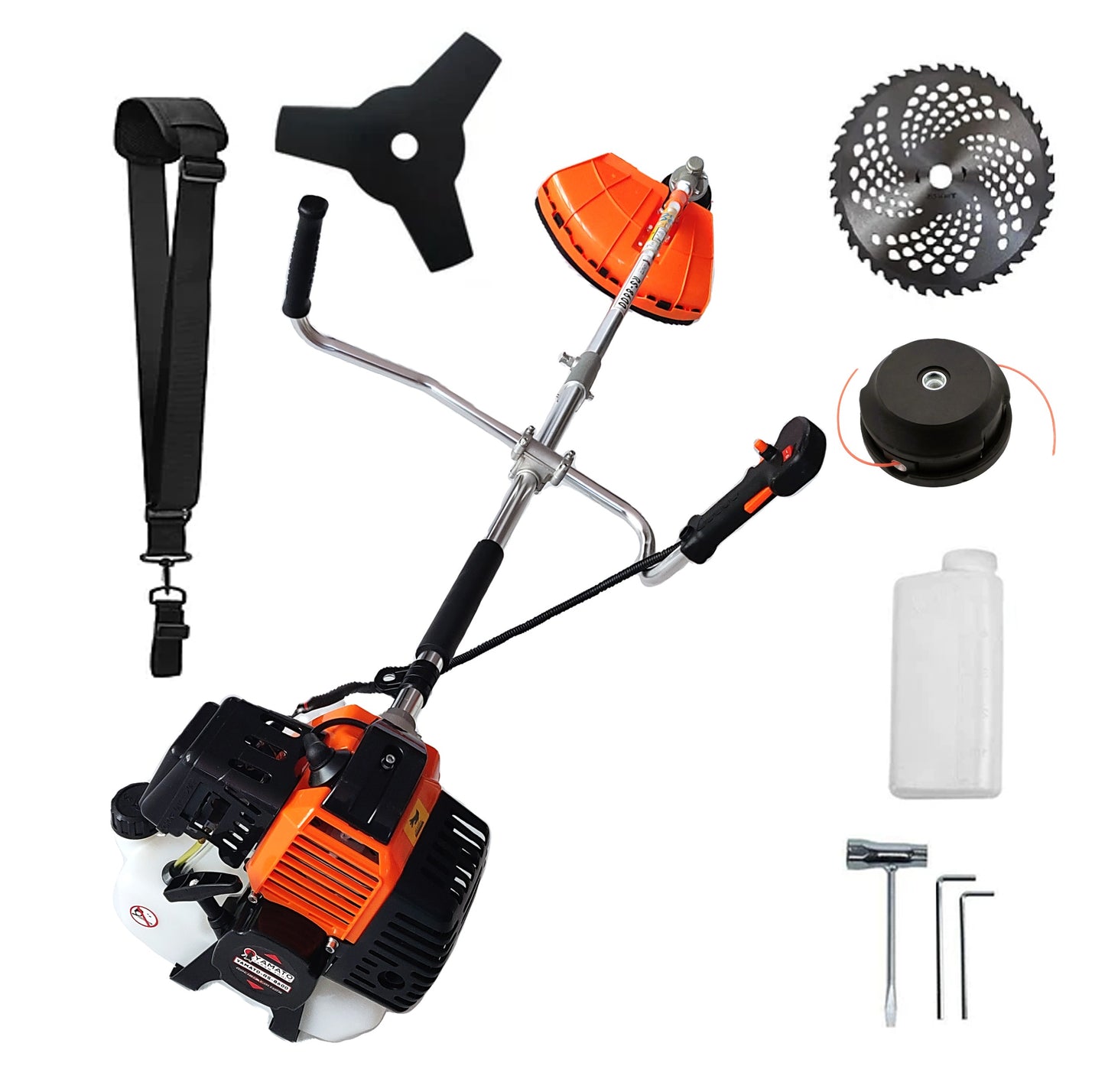 *PROMO* Motocositoare RS-8600 Multifunctionala YAMATO® Japan Tools, 6.3CP RACING EDITION, accesorii+DISCURI incluse