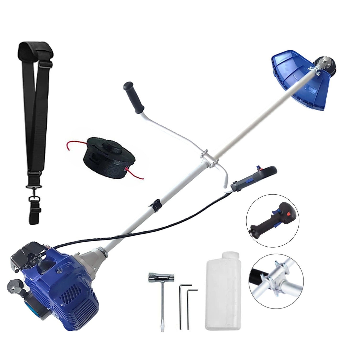 *PROMO* Cositoare pe benzina NUOVO-BLUe LUXURY 6HP, accesorii incluse