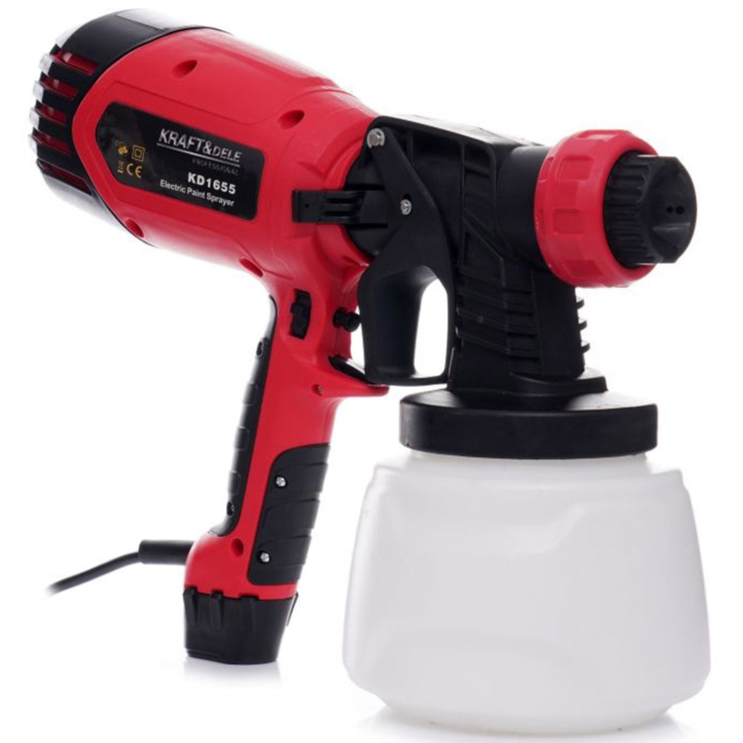 Pistol de vopsit Kraft&Dele KD1655, electric 450W, Փ 4 mm, 1000ml