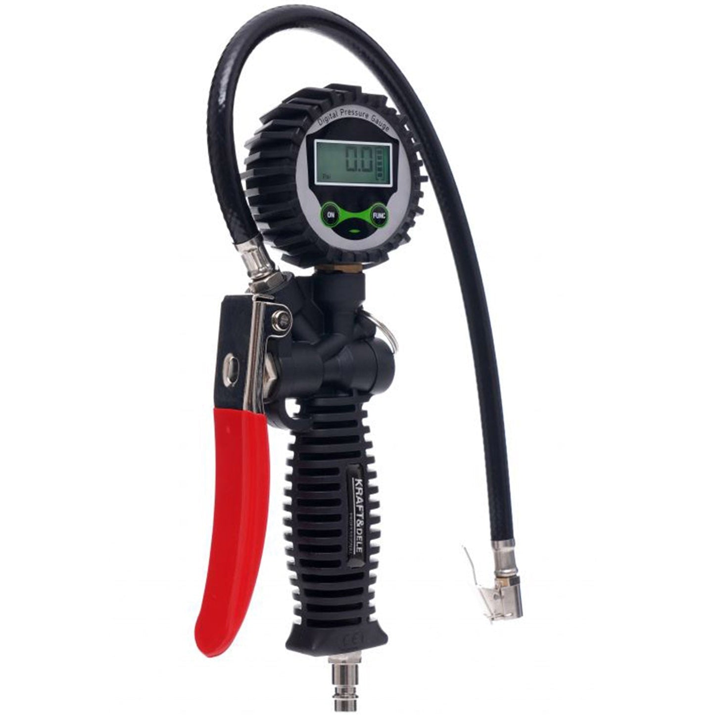 Pistol pneumatic pentru umflare roti, cu furtun si manometru, POLSKI K1366, Poza4