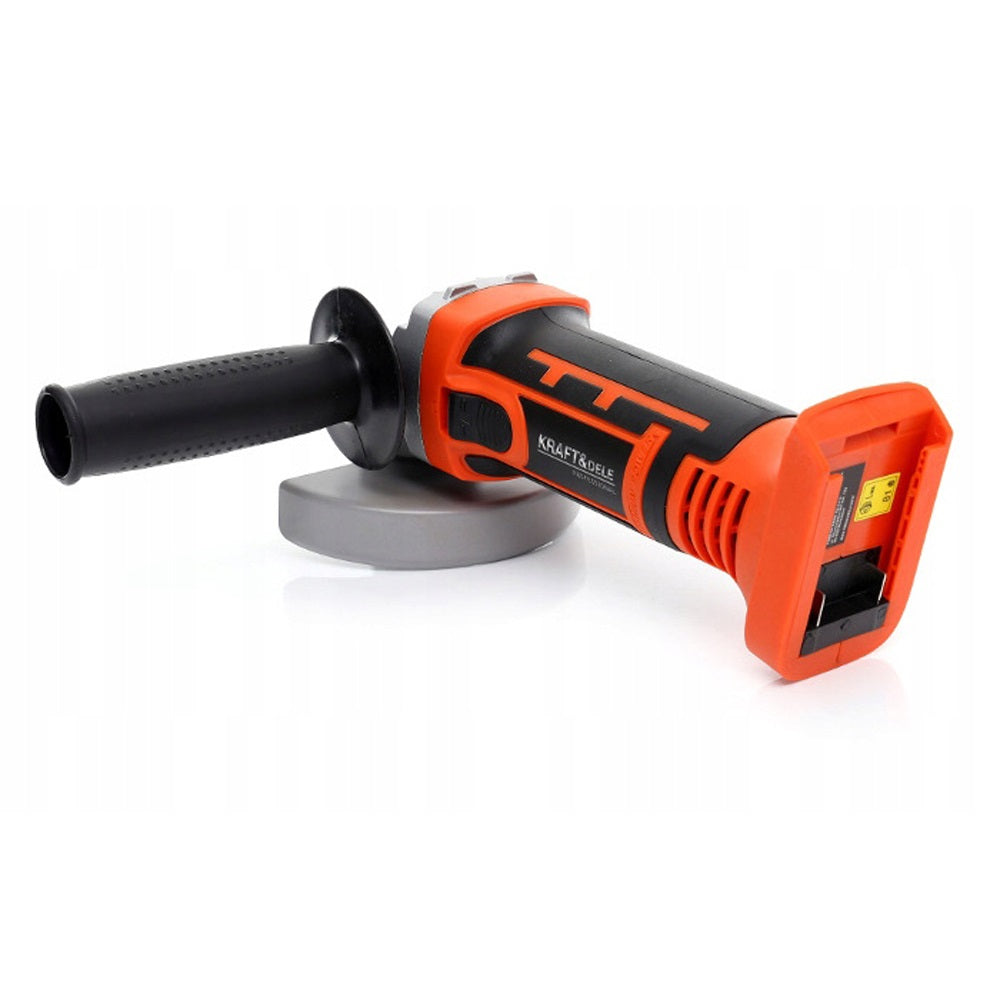 Polizor unghiular / Flex cu acumulator KRAFTSON % Import Polonia % 1758, 18V, 8000rpm, fara acumulator si incarcator (X-Series)