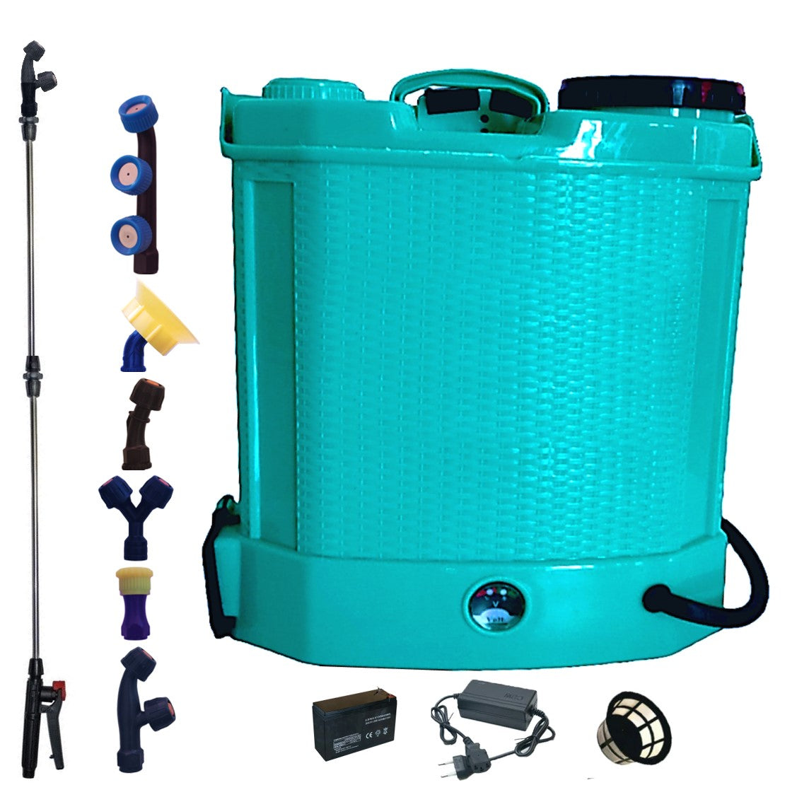 Pompa stropit 12L electrica E-FERMIERUL, Vermorel cu acumulator