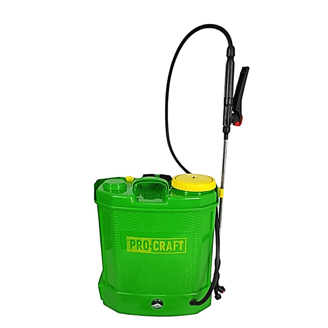 Pompa de stropit cu acumulator culoare verde, brand Procraft, volum 12 Litri. O oferta speciala de la EuroUnelte.ro