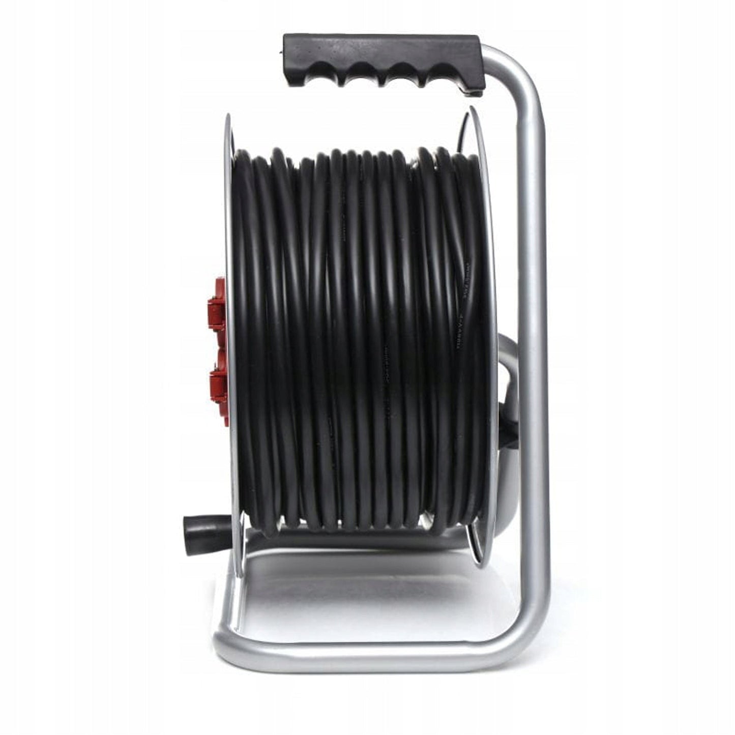 Prelungitor electric lungime 30m, tambur derulare cu 4 prize incorporate, conductor 3x2.5mm, POLSKI K4021, Poza5