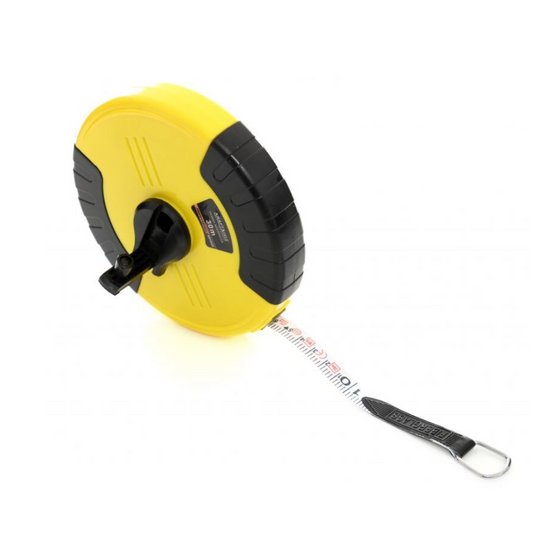 Ruleta de masurare, 20 m, din fibra de sticla, cu maner antiderapant, KD10424