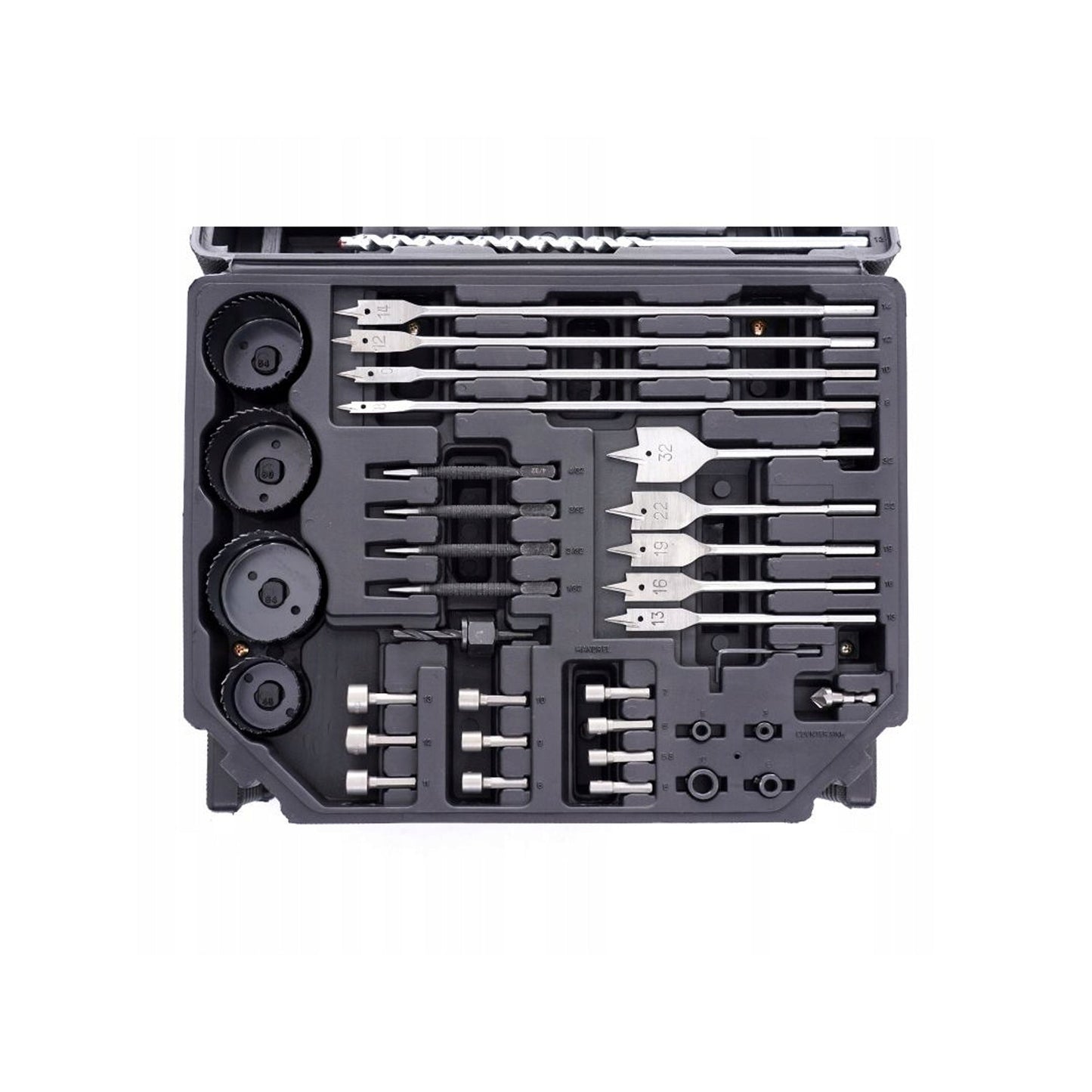 SET PROFESIONAL burghie metal, burghie zidarie, carote, biti POLSKI K998