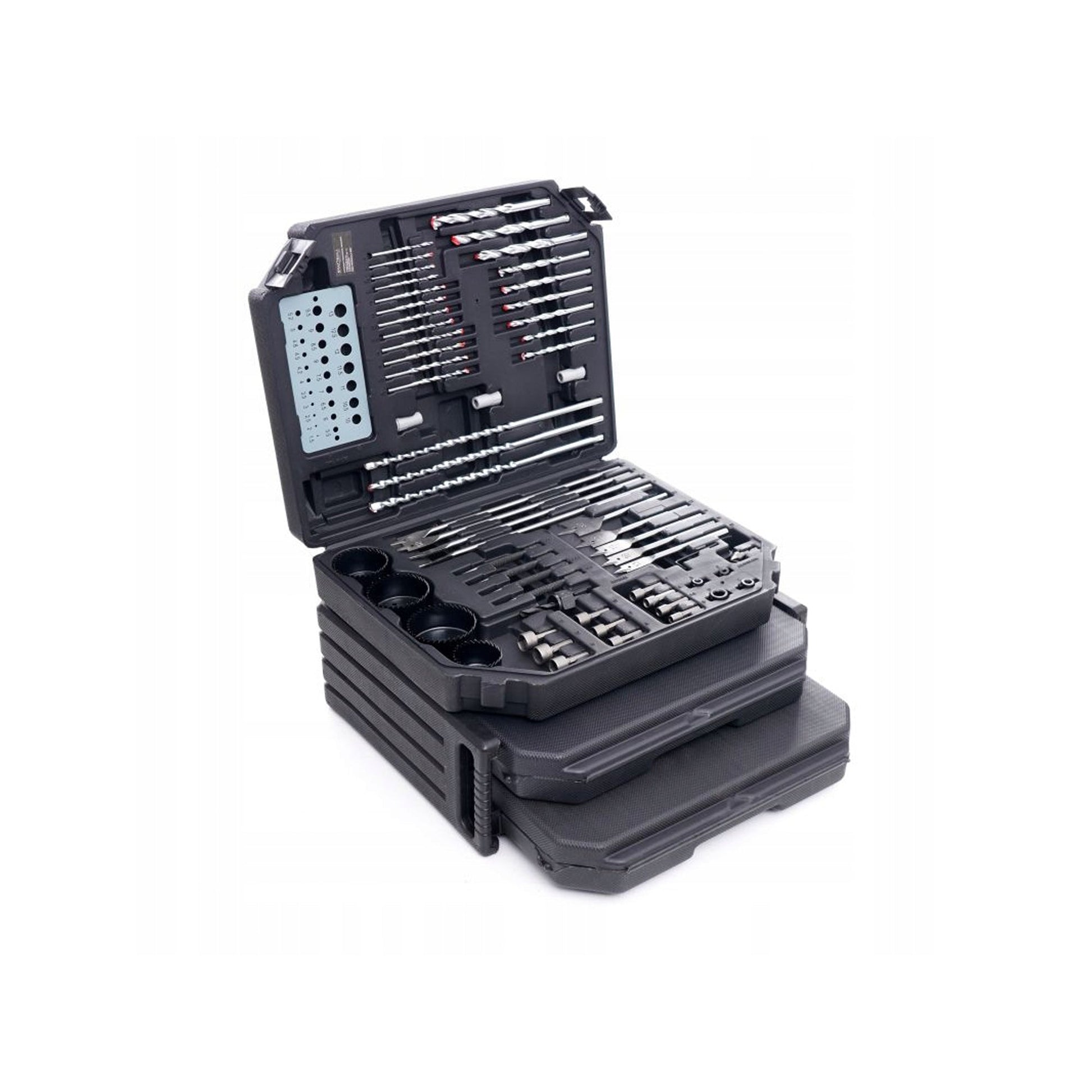 SET PROFESIONAL burghie metal, burghie zidarie, carote, biti POLSKI K998