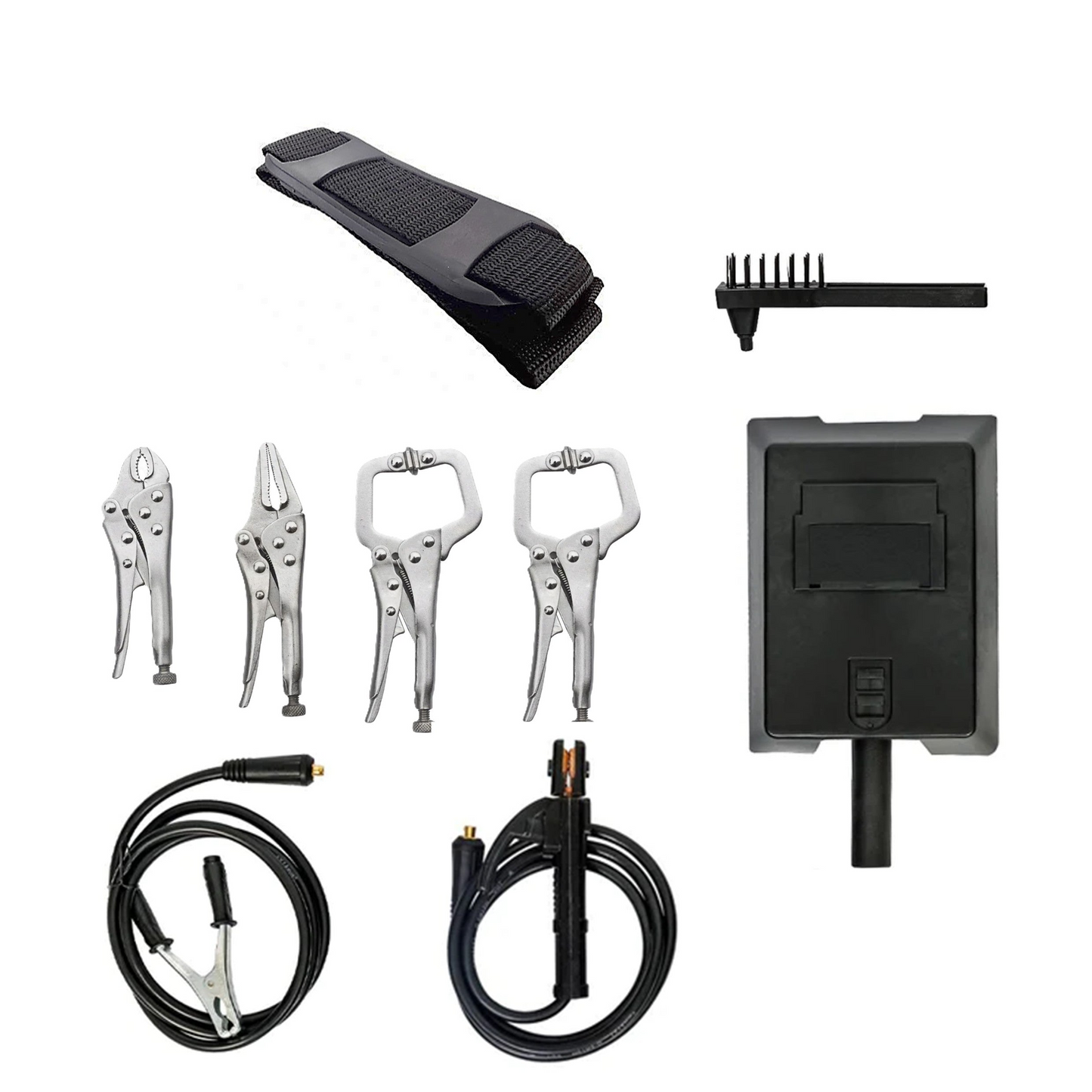 Set Accesorii Aparate Sudura DEZMAN si 4 Cleme Fizare-Prindere Sudura