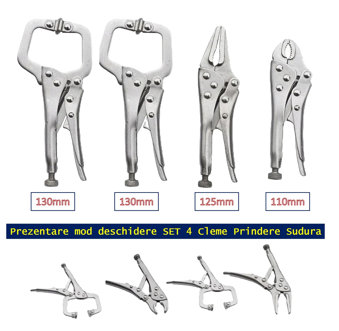 KRAFTSON - SET 4 CLEME FIXARE