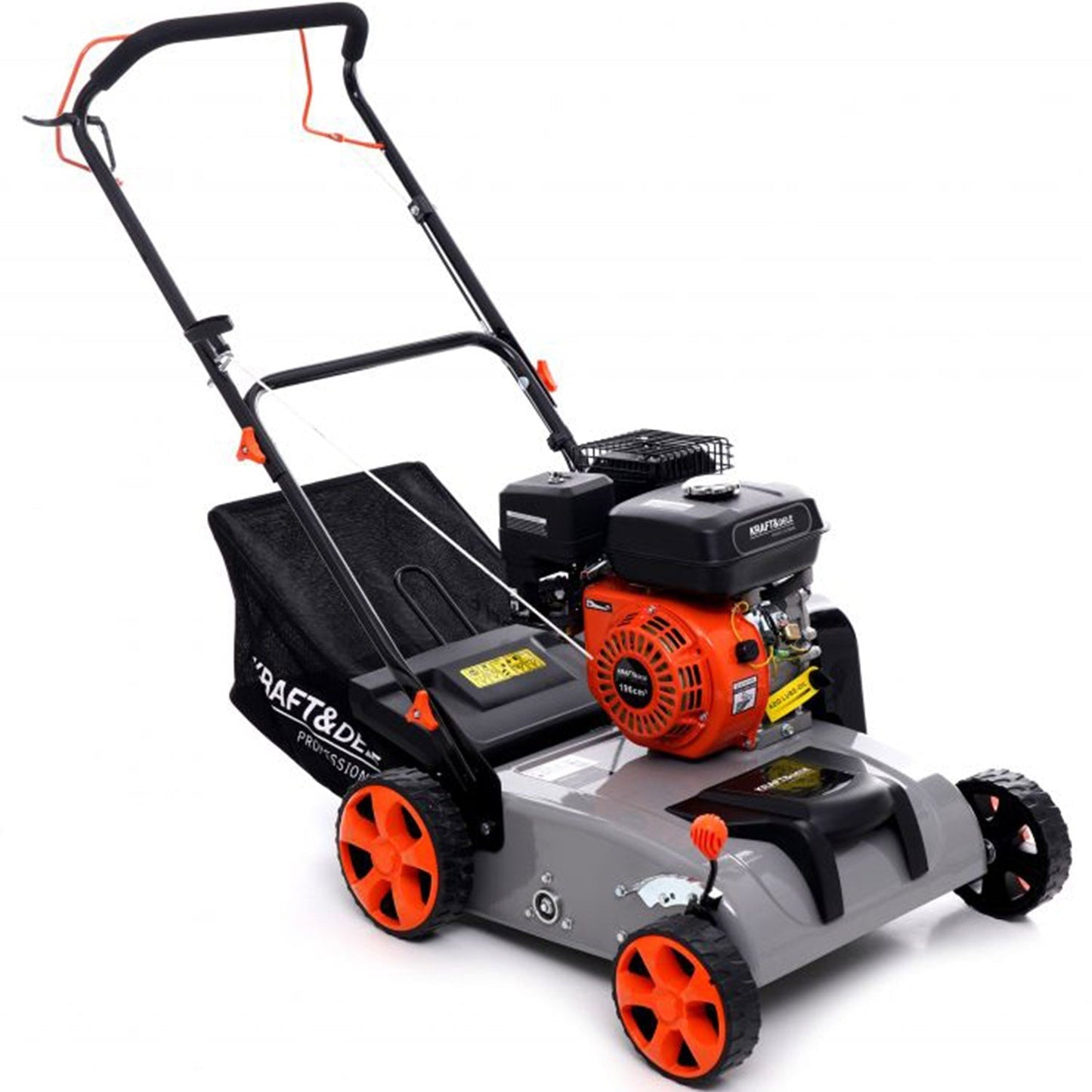 Scarificator si aerator pe benzina Kraft&Dele KD5190 5.2CP, 3.8KW, latime de lucru 38cm