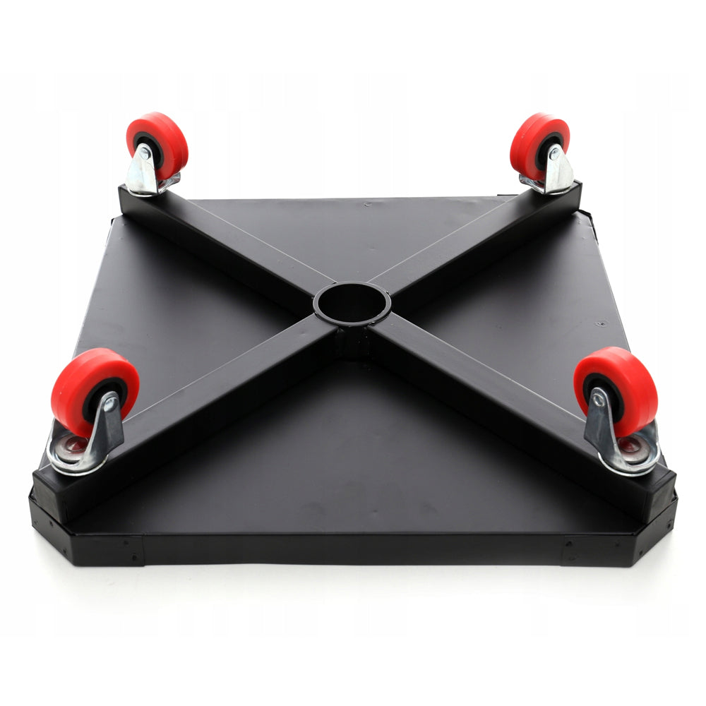 Scaun service auto POLSKI K376, tapitat, roti 360°