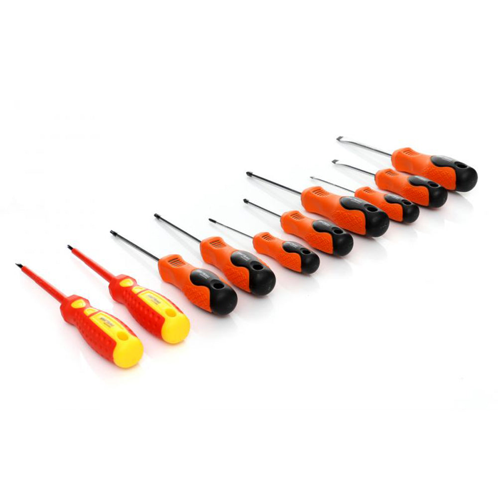 Set 10 surubelnite, include drepte, cruce si 2 cu izolatie, POLSKI K10901, Poza3