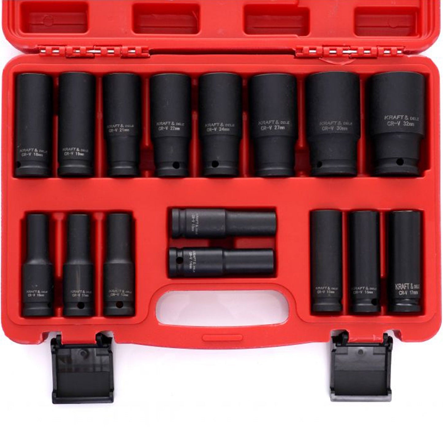 Set prize cu impact Kraft&Dele KD10531, 16 piese, valiza transport inclusa