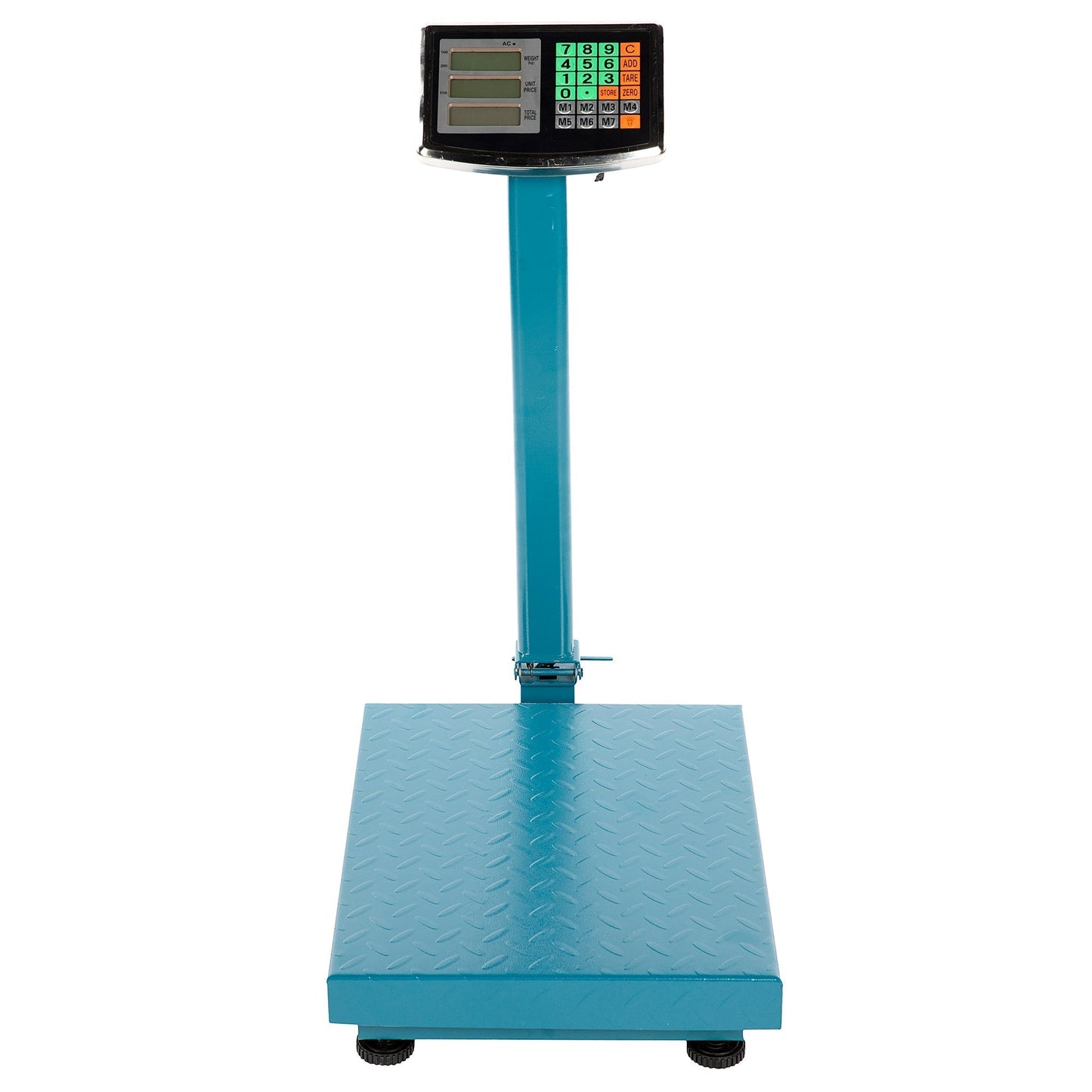 Cantar electronic comercial, 300KG, cu brat rabatabil si afisaj dublu, NOB