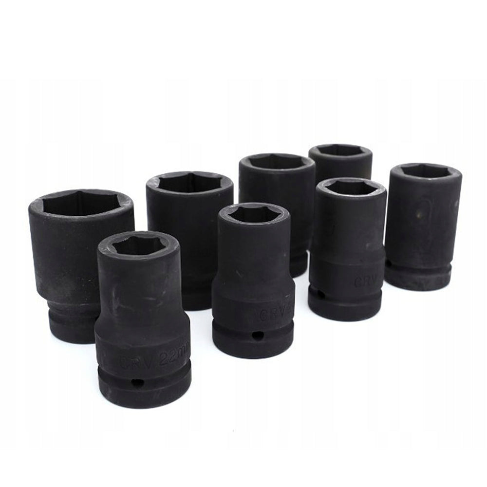 Set 8 tubulare pentru insurubare cu impact, Drive 1", 22-41mm, valiza transport inclusa, POLSKI K10216, Poza4