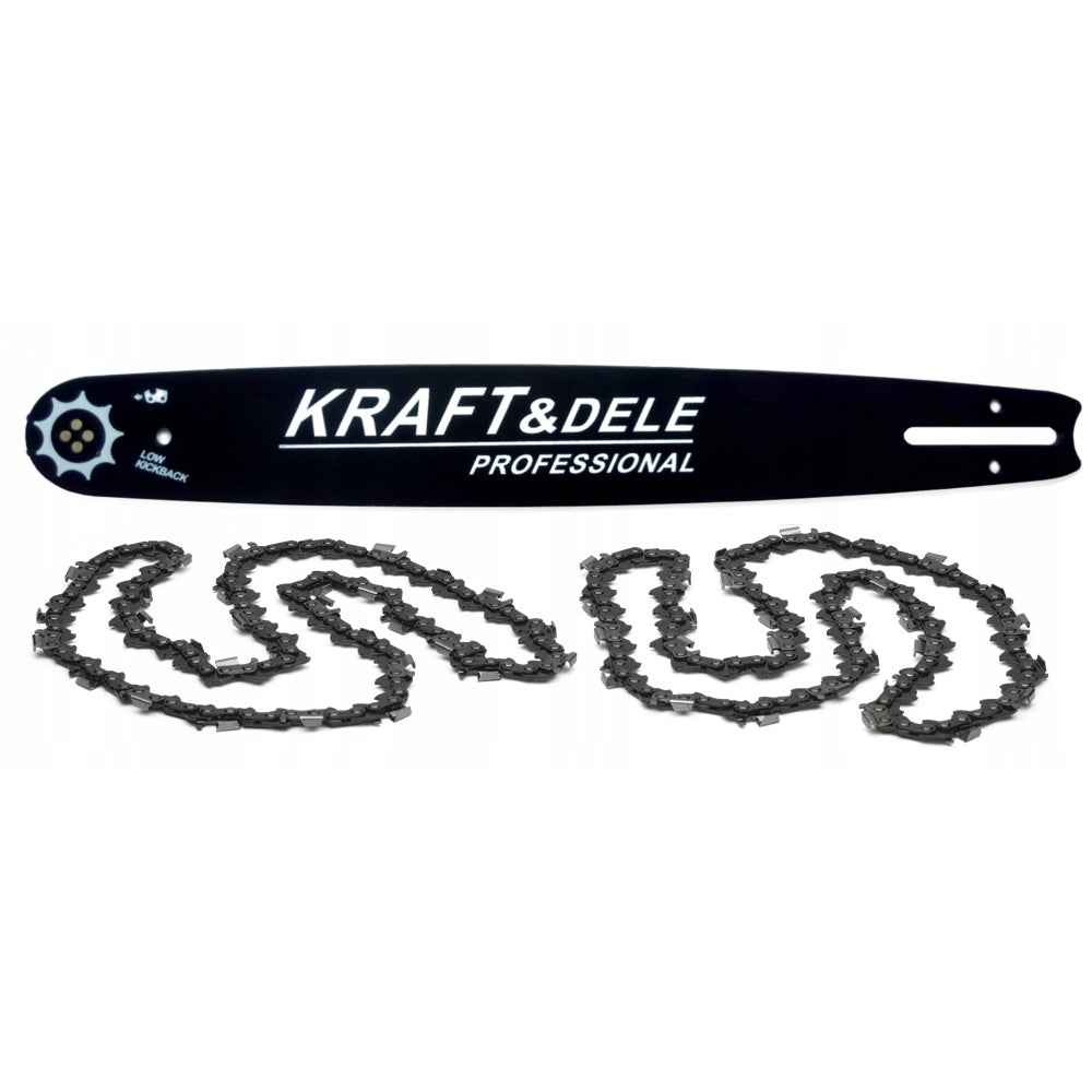 Set lama + 2 lanturi drujba, POLSKI K10152, Lama 40cm, Pas lant 3.8, Zale 59-12