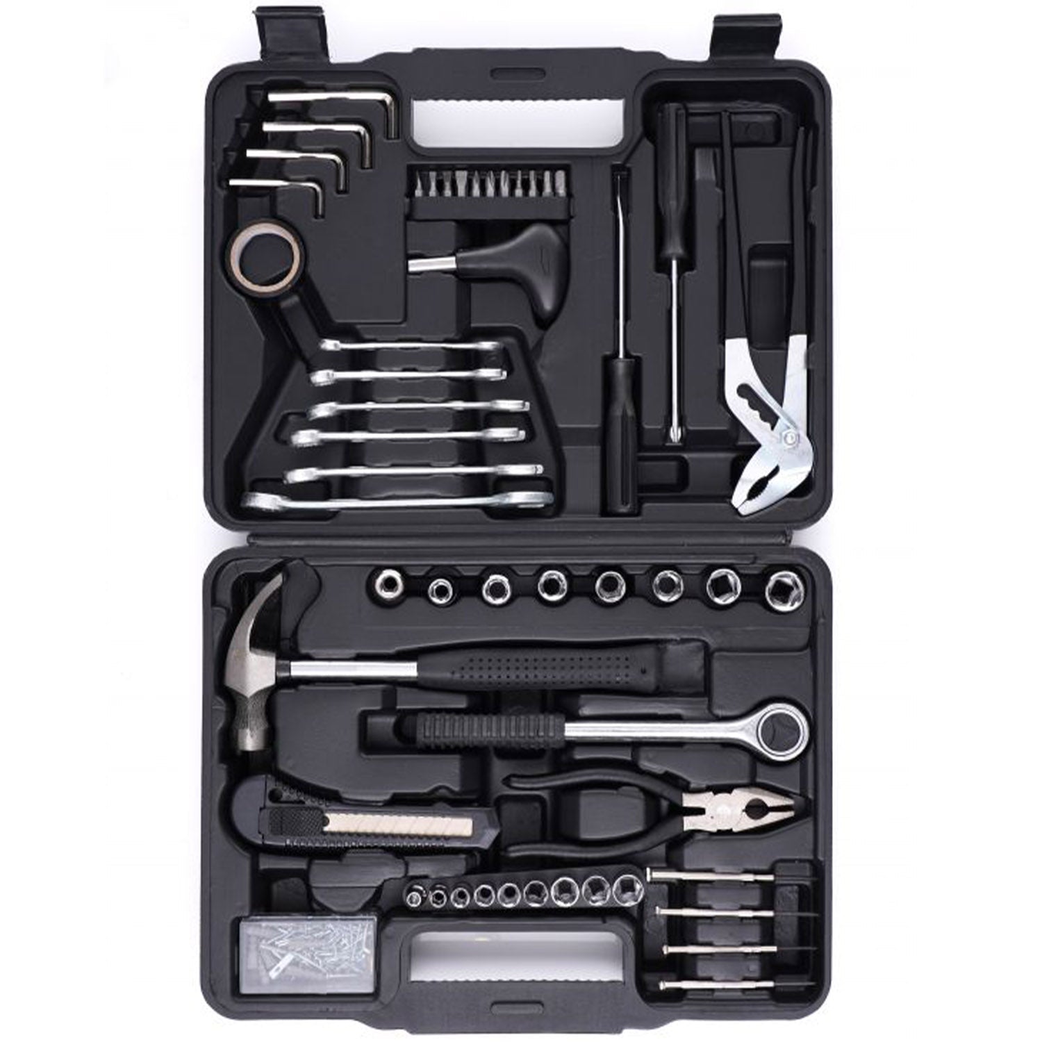 Trusa chei si scule cu 141 elemente, valiza de transport inclusa, POLSKI K10467, Poza2