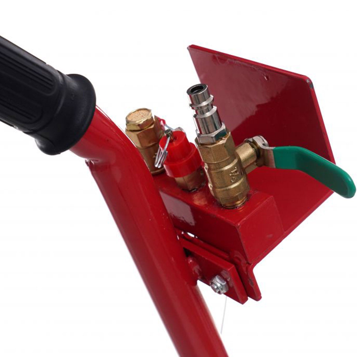 Cric hidraulic pneumatic cu perna de aer Kraft&Dele KD470, 3.5T