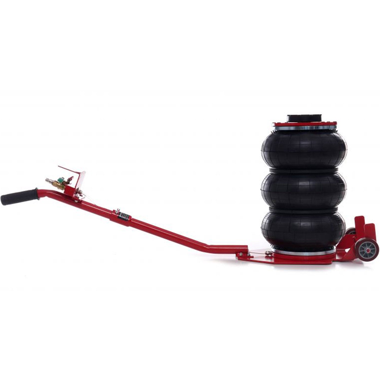 Cric hidraulic pneumatic cu perna de aer Kraft&Dele KD470, 3.5T