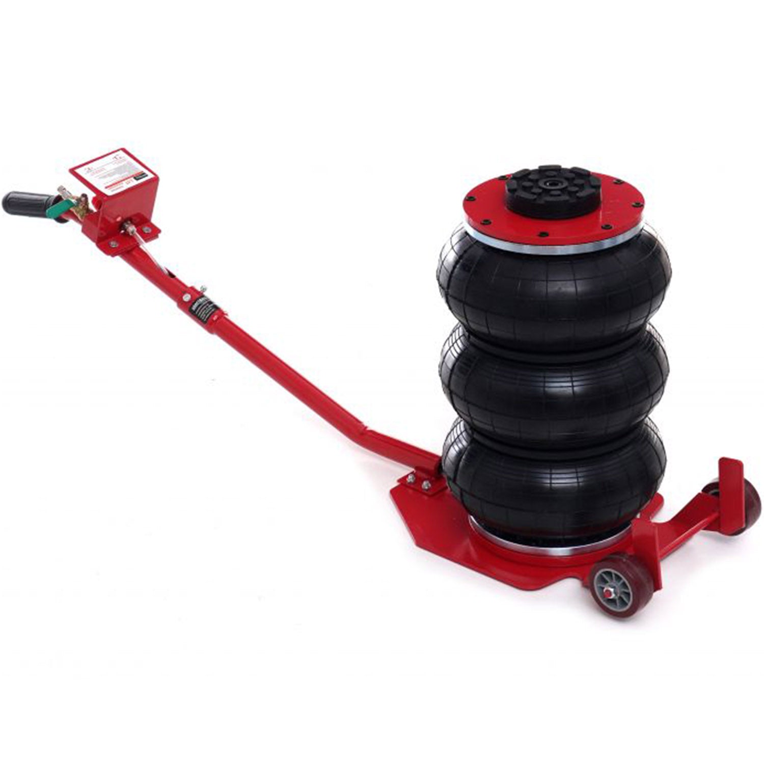 Cric hidraulic pneumatic cu perna de aer Kraft&Dele KD470, 3.5T