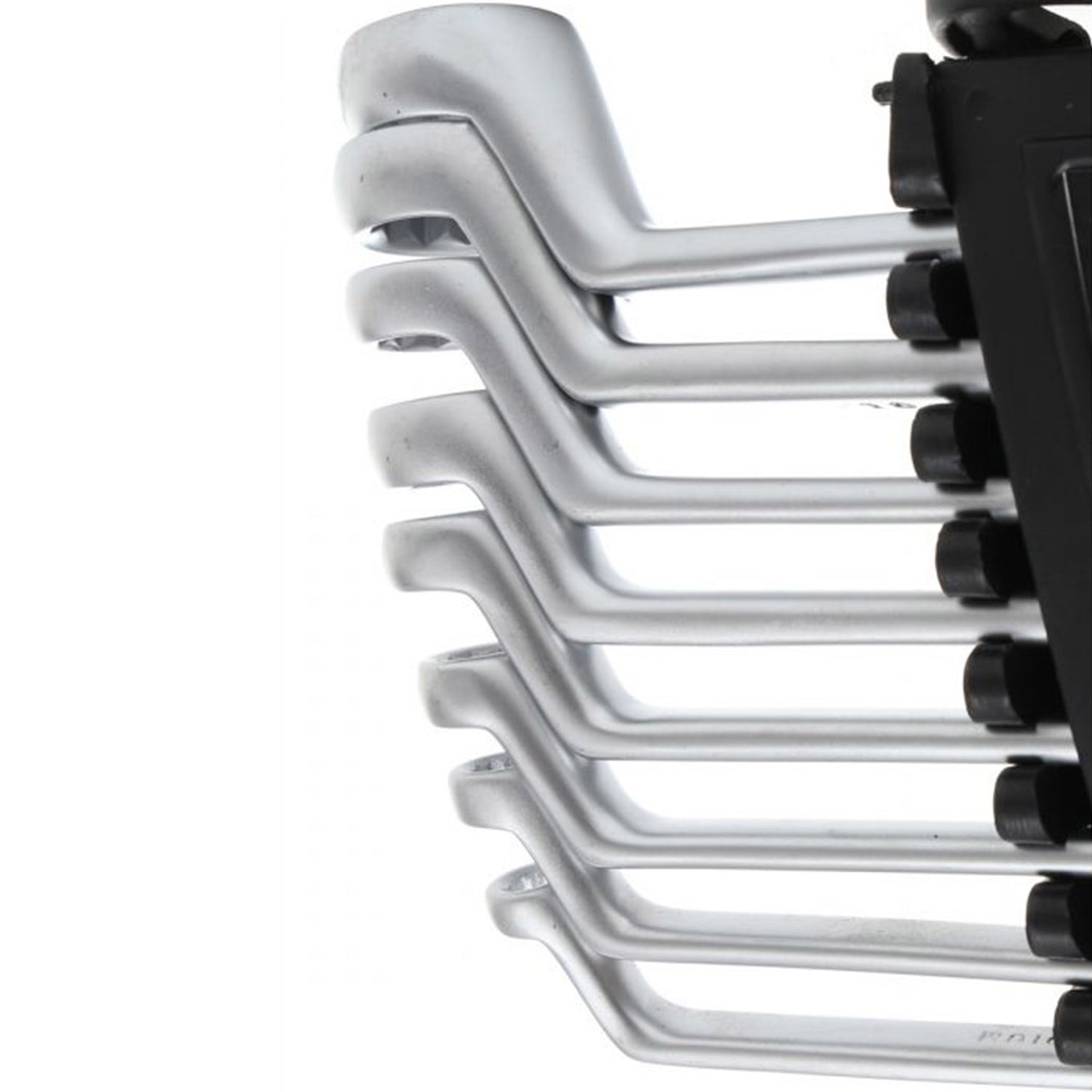 Set chei inelare cu cot, 8 piese, Kraft&Dele KD10943, 6-22MM