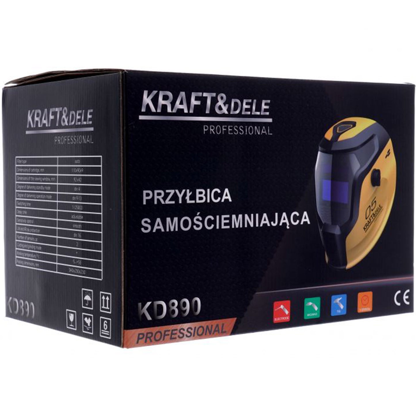 Masca de sudura automata KraftDele KD890