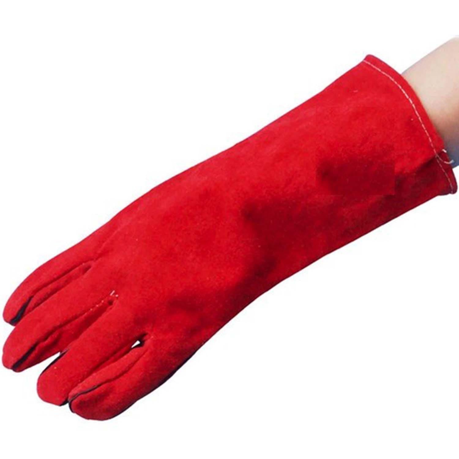 Manusi Sudura, Piele Intoarsa, Alpin Profi, Universale, Rosie