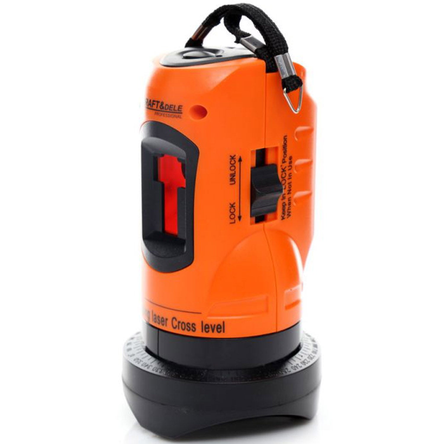 Nivela Laser Kraft&Dele KD10309 cu trepied, fascicul rosu