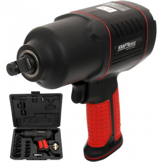 Cheie pneumatica Kraft&Dele KD1433, 1200Nm, 7500RPM, 184 l/min