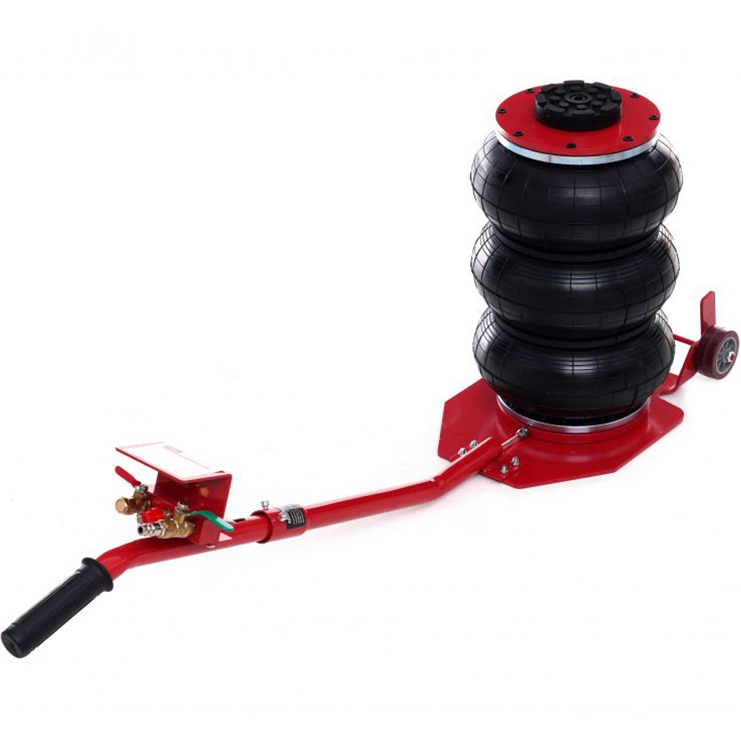 Cric hidraulic pneumatic cu perna de aer Kraft&Dele KD470, 3.5T