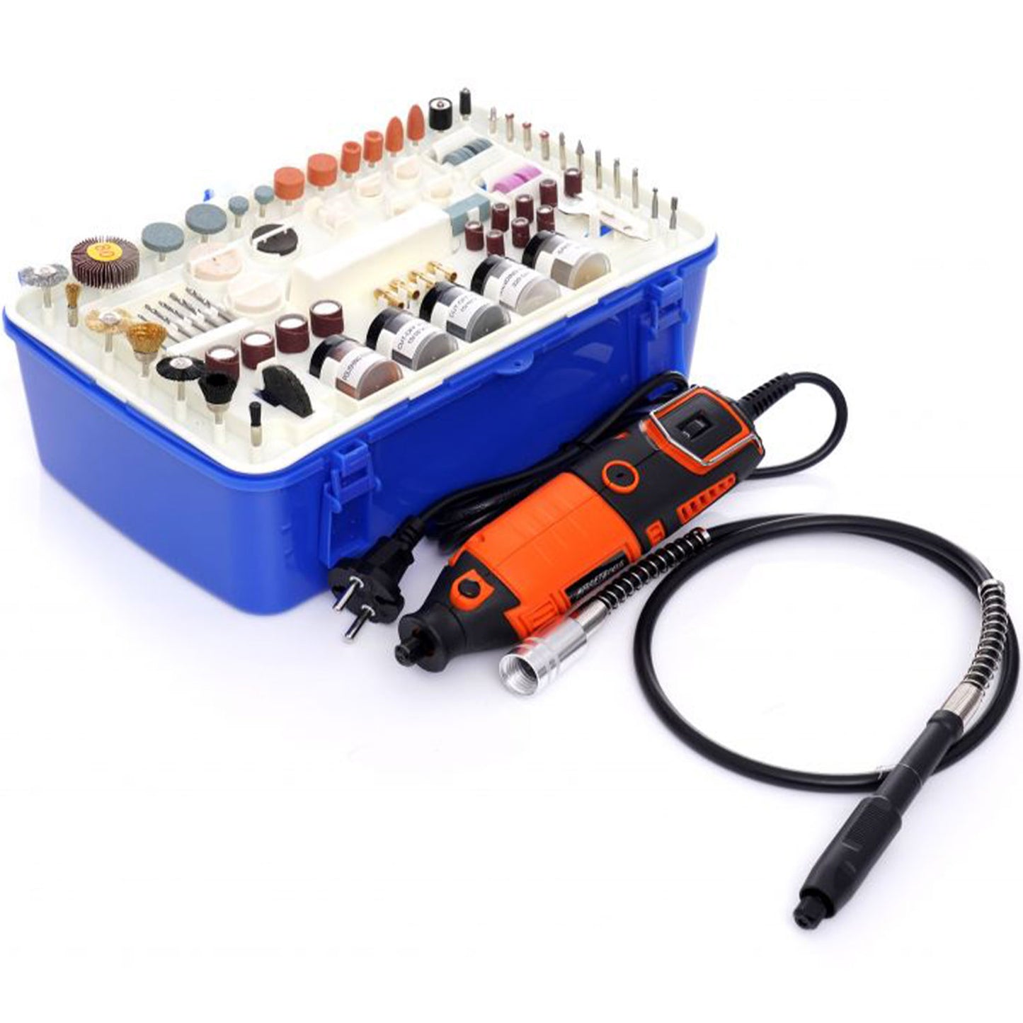 Masina de gravat Kraft&Dele KD10751, 218 accesorii, 270W, 32500RPM