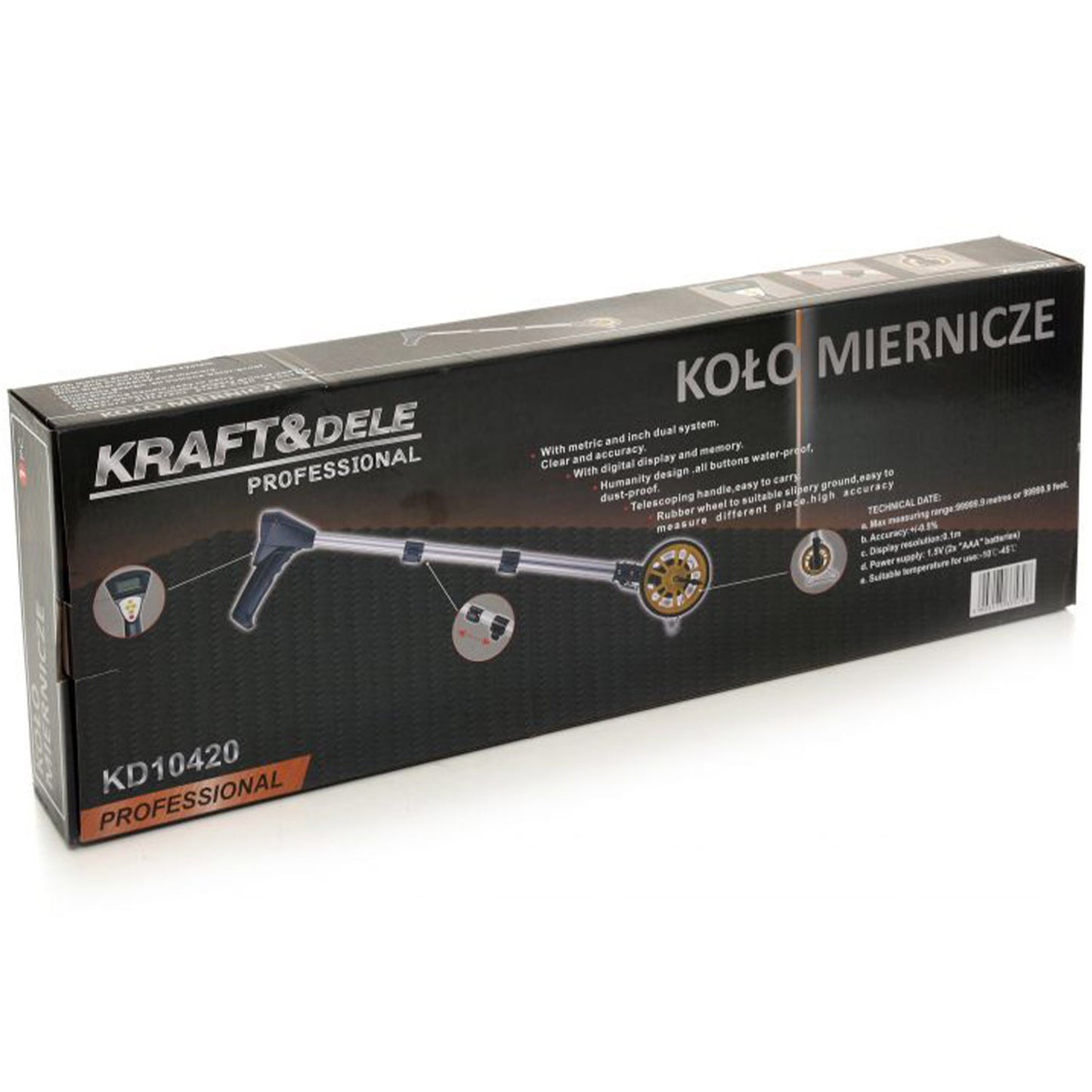 Roata masurare distante Kraft&Dele KD10420