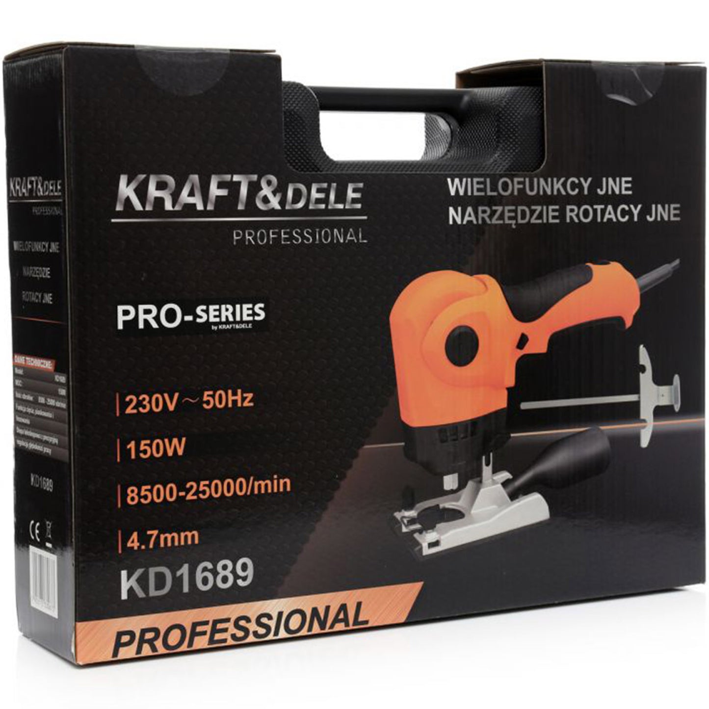 Freza prelucrare lemn Kraft&Dele KD1689, 150W, 25000RPM