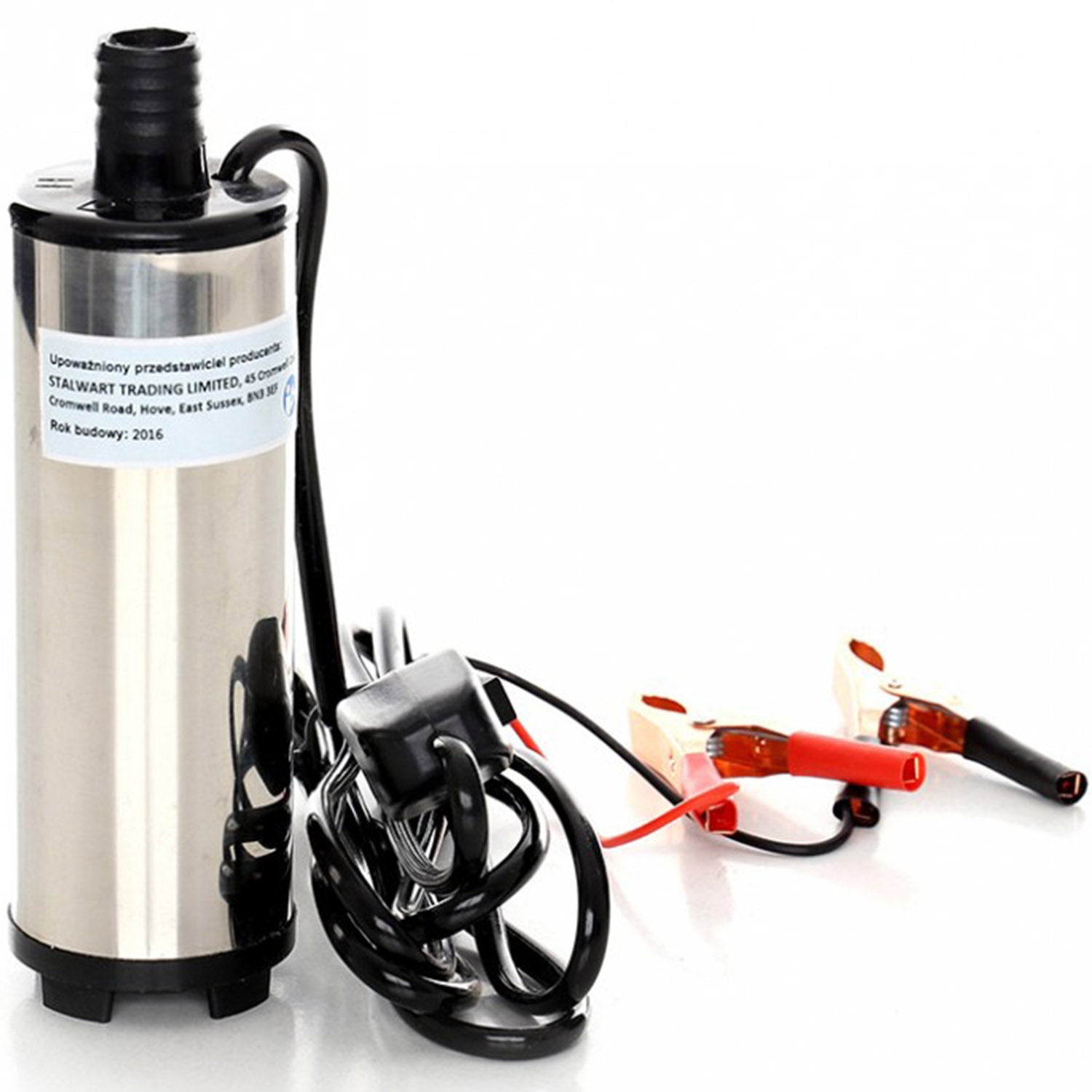 Pompa transfer lichide Kraft&Dele KD1172, 12V cu autoamorsare, pentru motorina sau ulei