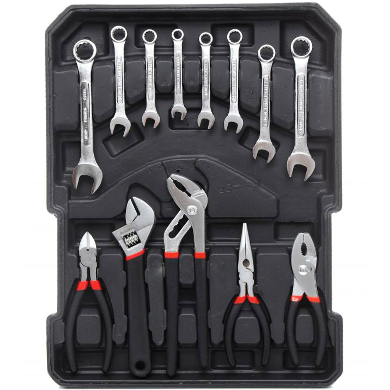 Trusa scule Kraft&Dele KD314 188 bucati, valiza de transport inclusa