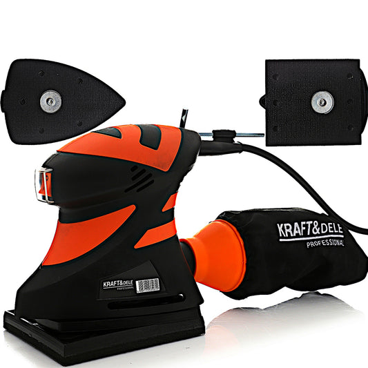 Slefuitor excentric Kraft&Dele KD1697, 1000W, 12000RPM